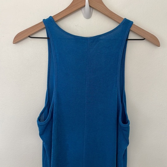Lioness| XXL Size 12 Everlast Sleeveless Bodycon Blue Midi Dress NWT New - Picture 8 of 12